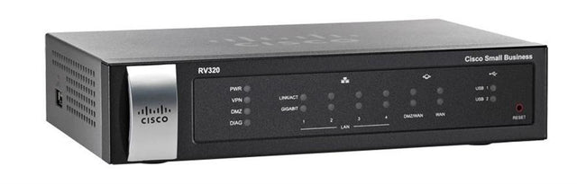 RV320K9 Cisco RV320 Dual Giganit WAN VPN Router (Refurbished)