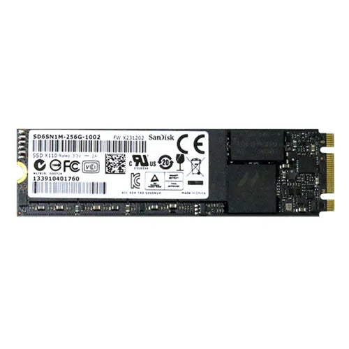 SD6SN1M-256G-1002 SanDisk X110 256GB Multi-Level Cell SATA 6Gb/s M.2 2280 Solid State Drive