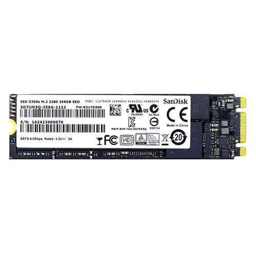 SD7UN3Q-256G-1122 SanDisk X300S Series 256GB SATA 6Gb/s M.2 2280 Solid State Drive (10-Pack)