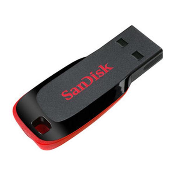 SDCZ50-004G-E95 SanDisk Cruzer Blade 4GB USB 2.0 Flash Drive (Black)