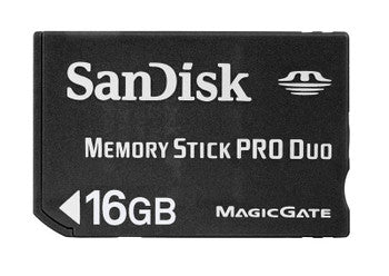 SanDisk - SDMSPD-016G-A46-B2 - 16GB Memory Stick PRO Duo Memory Card