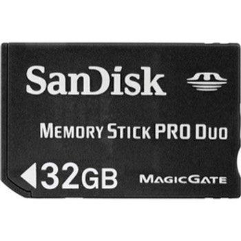 SanDisk - SDMSPD-032G-A11-B2 - 32GB Memory Stick PRO Duo Memory Card