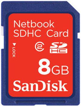 SanDisk - SDSDNT-008G-E11 - Netbook 8GB SDHC Memory Card
