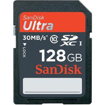 SanDisk - SDSDU-128G-J35 - Ultra 128GB Class 10 SDXC Flash Memory Card