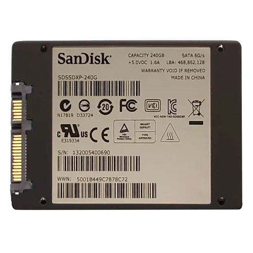 SDSSDXP-240G-G2 SanDisk Extreme II 240GB Multi-Level Cell SATA 6Gb/s 2.5-Inch Solid State Drive