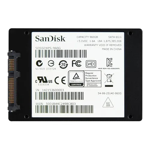 SDSSDXPS-960G SanDisk Extreme PRO 960GB SATA 6Gb/s 2.5-Inch Solid State Drive