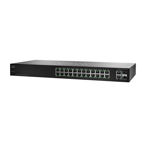 SF102-24-NA-RF Cisco Small Businesses 100 Series SF102-24 24 x Ports 10/100Base-T 2 x Ports Combo SFP (Mini-GBIC) Slots Layer 2 Unmanaged Fast Ethernet Network Switch