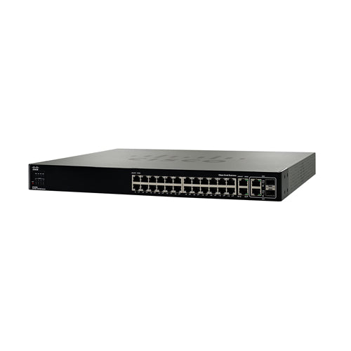 SFE2000-G5 Cisco Small Business SFE2000 24 x Ports 10/100Base-T + 4 x Ports 1000Base-T + 2 x Ports Shared Combo SFP (mini-GBIC) Rack-Mountable Layer 3 Managed Fast Ethernet Network Switch