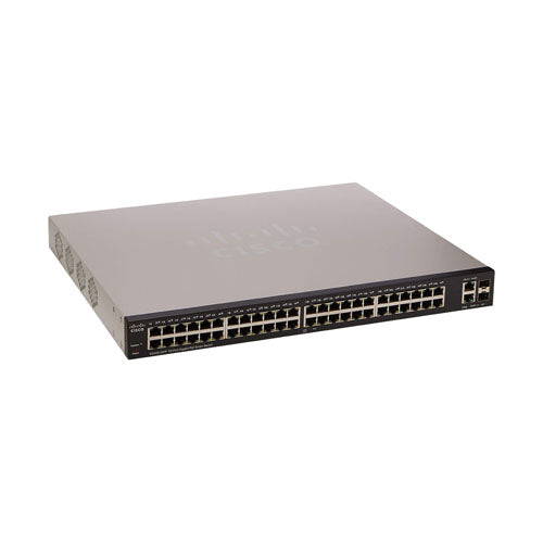 SG200-50FP-CN-RF Cisco Small Business 200 Series SG200-50FP 48 x Ports PoE 10/100/1000Base-T + 2 x Ports Combo SFP Layer 2 Managed Gigabit Ethernet Network Switch