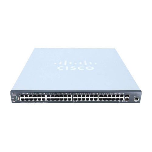 SG350XG-48T-K9-UK Cisco Small Business 350X Series SG350XG-48T 48 x Ports SFP+ 10GBase-T + 2 x Ports Combo SFP+ Stackable Rack-mountable 1U Layer 3 Managed Gigabit Ethernet Network Switch