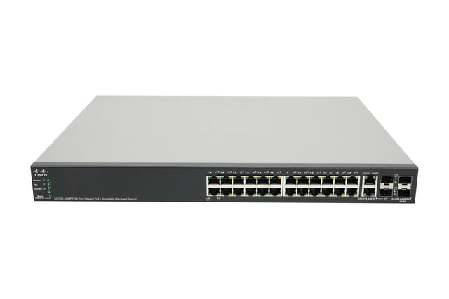 SG500-28MPPK9NA-RF - Cisco Small Business 500 24-Ports PoE+ GE Switch
