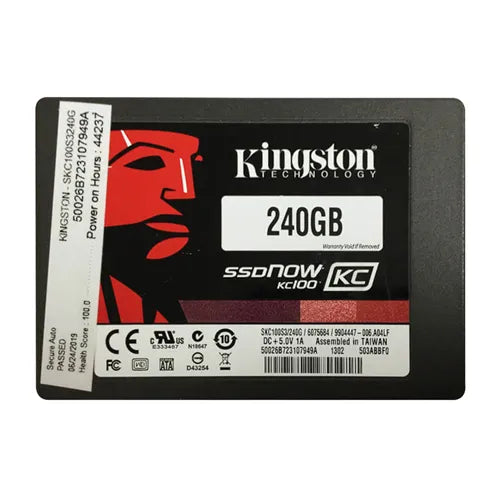 SKC100S3/240G Kingston SSDNow KC100 Series 240GB SATA 6Gb/s 2.5-Inch Solid State Drive