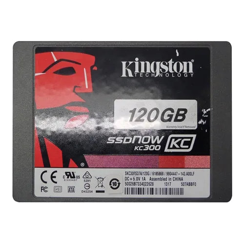 SKC300S37A/120G Kingston SSDNow KC300 Series 120GB SATA 6Gb/s (AES 256-bit Encryption) 2.5-Inch Solid State Drive