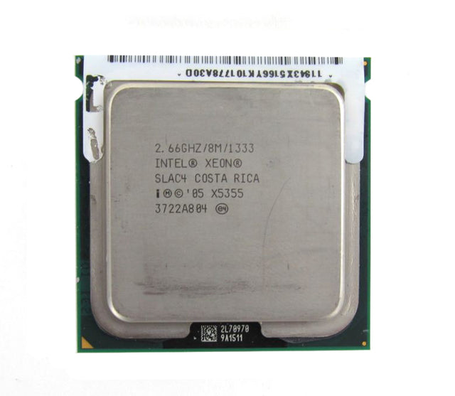 SLAC4 - Intel Xeon X5355 Quad Core 2.66GHz 8MB L2 Cache 1333MHz FSB Socket LGA-771 65NM 120W Processor
