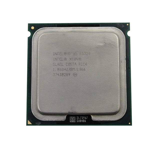 SLAEL - Intel Xeon E5320 Quad Core 1.86GHz 8MB L2 Cache 1066MHz FSB Socket LGA771 65NM 80W Processor