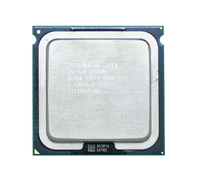 SLAEQ - Intel Xeon L5310 Quad-core (4 Core) 1.60GHz 1066MHz FSB 8MB L2 Cache Socket PLGA771 Processor