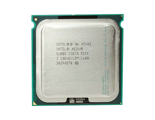 SLBBG - Intel Xeon X5482 Quad-core (4 Core) 3.20GHz 1600MHz FSB 12MB L2 Cache Socket LGA771 Processor