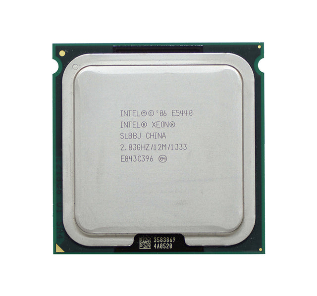 SLBBJ - Intel Xeon E5440 Quad Core 2.83GHz 12MB L2 Cache 1333MHz FSB Socket LGA771 45NM 80W Processor