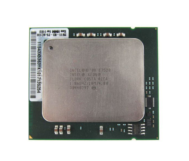 SLBRK - Intel Xeon E7520 Quad Core 1.86GHz 1MB L2 Cache 18MB L3 Cache 4.8GT/s QPI Socket FCLGA1567 45NM 95W Processor