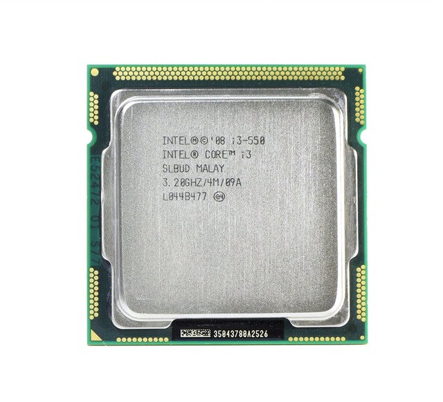 SLBUD - Intel Core i3-550 Dual Core 3.20GHz 2.50GT/s DMI 4MB L3 Cache Socket FCLGA1156 Desktop Processor