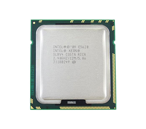 SLBV4 - Intel Xeon E5620 Quad Core 2.4GHz 1MB L2 Cache 12MB L3 Cache 5.86GT/s QPI Speed FCLGA-1366 Socket 32NM 80W Processor