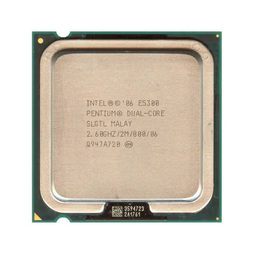 SLGTL Intel Pentium Dual-Core E5300 2.6GHz 800MHz FSB 2MB L2 Cache Socket LGA775 Processor
