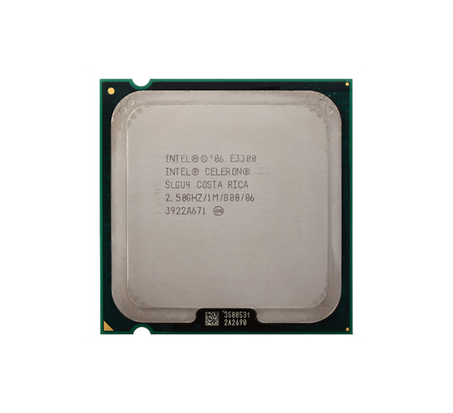 SLGU4 - Intel Celeron E3300 Dual-core (2 Core) 2.50GHz 800MHz FSB 1MB L2 Cache Socket LGA775 Processor