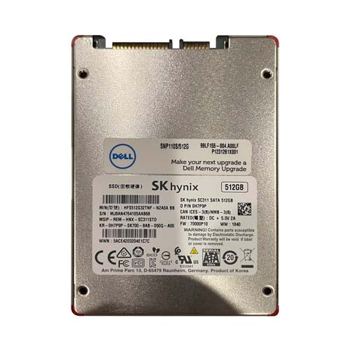 SNP110S/512G Dell Snp110S 128G SATA 2.5-Inch Solid State Drive
