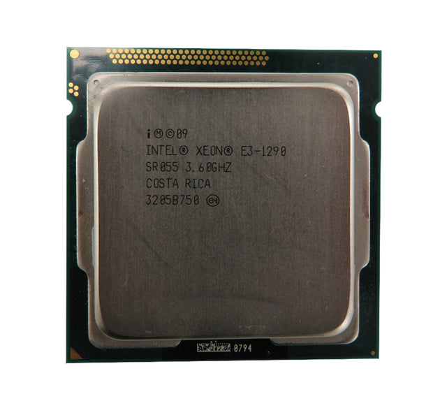 SR055 - Intel Xeon E3-1290 Quad Core 3.60GHz 5.00GT/s DMI 8MB L3 Cache Socket LGA1155 Processor