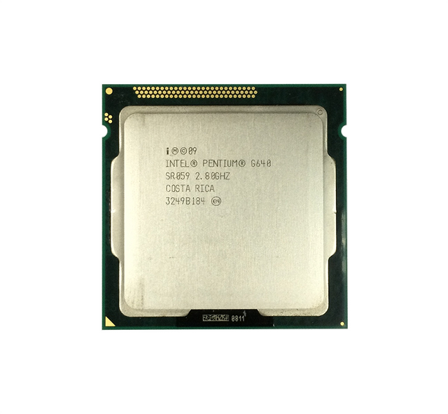 SR059 - Intel Pentium G640 Dual Core 2.80GHz 5.00GT/s DMI 3MB L3 Cache Socket FCLGA1155 Processor
