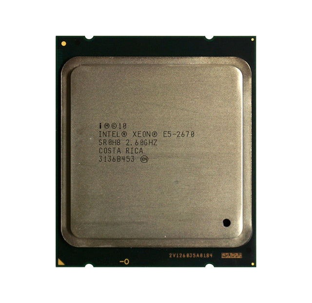 SR0H8 - Intel Xeon E5-2670 Octa-core (8 Core) 2.60GHz 8.0GT/s QPI 20MB L3 Cache Socket FCLGA2011 Processor