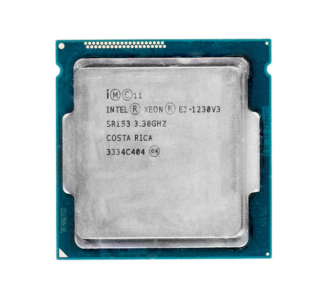 SR153 - Intel Xeon Quad Core E3-1230V3 3.3GHz 8MB L3 Cache 5GT/s QPI Socket FCLGA-1150 22NM 80W Processor