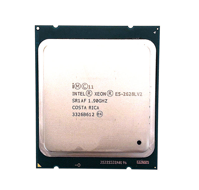SR1AF - Intel Xeon 8 Core E5-2628LV2 1.9GHz 20MB L3 Cache 7.2GT/s QPI Socket FCLGA-2011 22NM 70W Processor