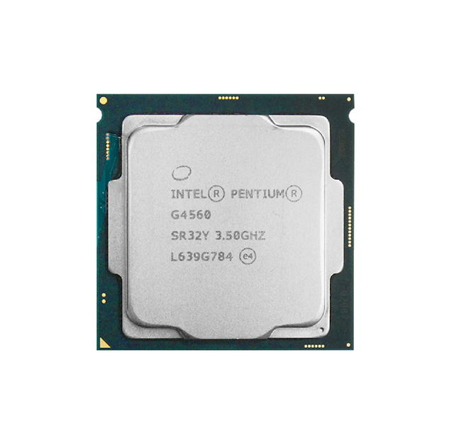 SR32Y - Intel Pentium G4560 Dual Core 3.50GHz 8GT/s DMI3 3MB L3 Cache Socket LGA1151 Processor