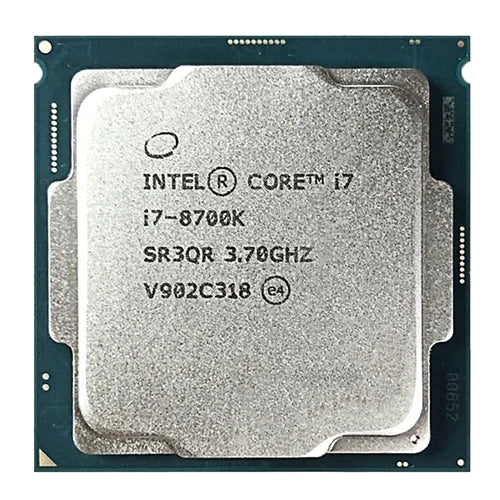 SR3QR Intel 3.7 GHz Socket FCLGA1151 8 GT/s i7-8700K 12MB L3 Cache 6 Core Processor