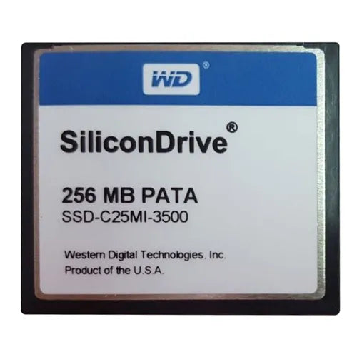 SSD-C25MI-3500 Western Digital Silicon 256MB IDE/ATA CompactFlash Type I Solid State Drive