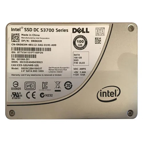 SSDSC2BA100G3T Intel DC S3700 100GB Multi-Level Cell SATA 6Gb/s 2.5-Inch Solid State Drive