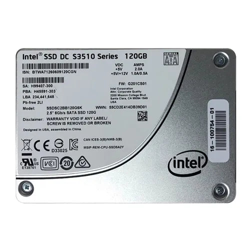 SSDSC2BB120G6K Cisco 120GB SATA 6Gb/s Sff Solid State Drive