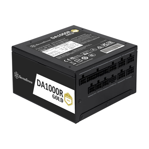 SST-DA1000R-GM Silver Stone DA1000R Gold 1000-Watts 80-Plus Gold Fully Modular ATX Power Supply