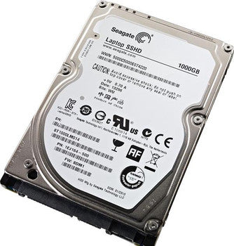 Seagate - ST1000LM014-SSHD - 1TB 5400RPM SATA 6.0 Gbps 2.5 64MB Cache Laptop Hard Drive"