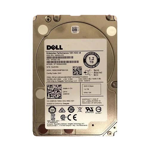 ST1200MM0088 Seagate Enterprise Performance 10K.8 1.2TB 10000RPM SAS 12Gb/s 128MB Cache 512n 2.5-Inch Hard Drive