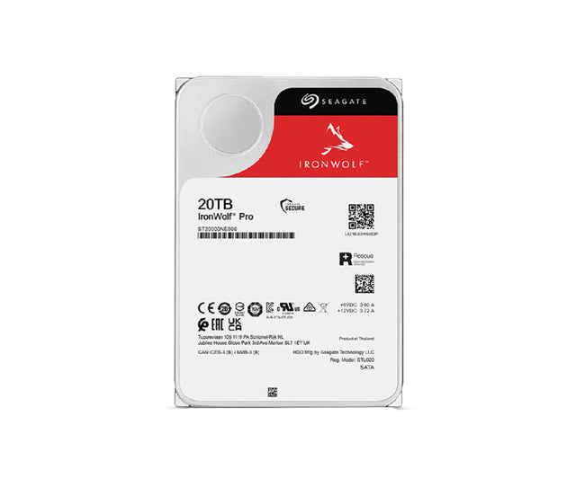 20TB 7200RPM SATA 6Gb/s 3.5-Inch Hard Drive