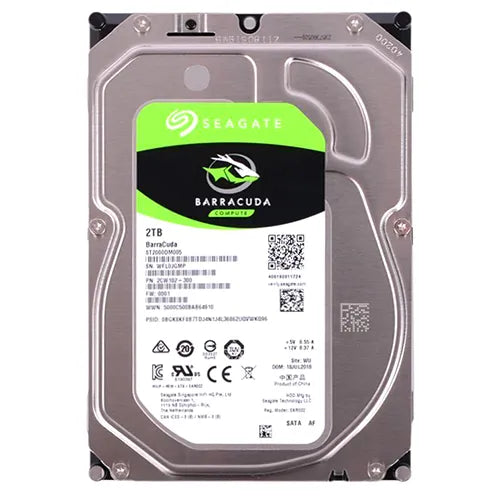 ST2000DM005 Seagate BarraCuda 2TB 7200RPM SATA 3Gb/s 32MB Cache 3.5-inch Hard Drive