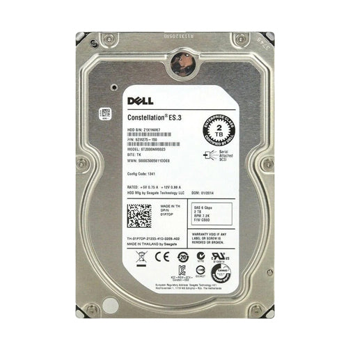 ST2000NM0023 Seagate Constellation ES.3 Series 2TB 7200RPM SAS 6Gb/s 128MB Cache (512n) 3.5-Inch Hard Drive