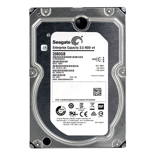 ST2000NM0034 Seagate Enterprise Capacity V.4 2TB 7200RPM SAS 12Gb/s 128MB Cache (512e) 3.5-Inch Hard Drive