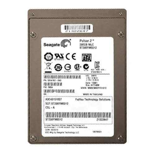 ST200FM0012 Seagate Pulsar.2 Series 200GB Multi-Level Cell SATA 6Gb/s 2.5-Inch Enterprise Solid State Drive