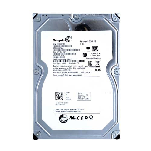ST31000524AS Seagate BarraCuda 7200.12 Series 1TB 7200RPM SATA 6Gb/s NCQ 32MB Cache (CE) 3.5-Inch Hard Drive