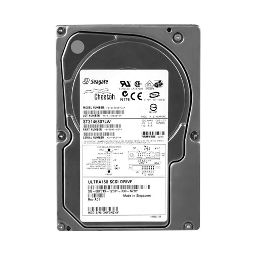 ST3146807LW Seagate Cheetah 10K.6 Series 146.8GB 10000RPM Ultra320 SCSI 8MB Cache (CE) 68-Pin 3.5-Inch Hard Drive