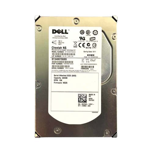 ST3400755SS Seagate Cheetah NS Series 400GB 10000RPM SAS 3Gb/s 16MB Cache (CE) 3.5-Inch Hard Drive