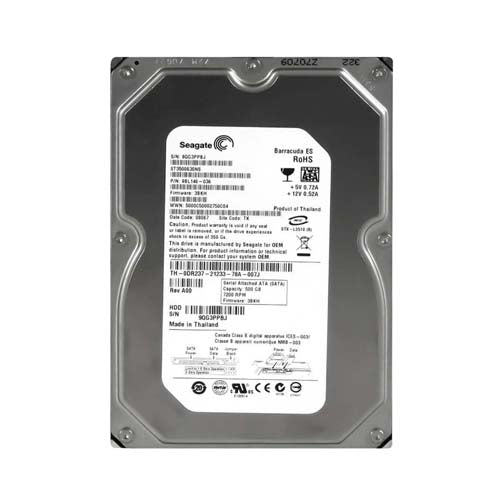 ST3500630NS Seagate BarraCuda ES Series 500GB 7200RPM SATA 3Gb/s 16MB Cache (512) 3.5-Inch Hard Drive